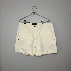 Ralph Lauren Women's Off-White Cargo Shorts